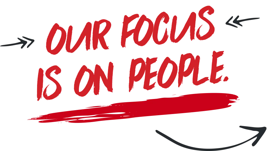 Our focus is on people